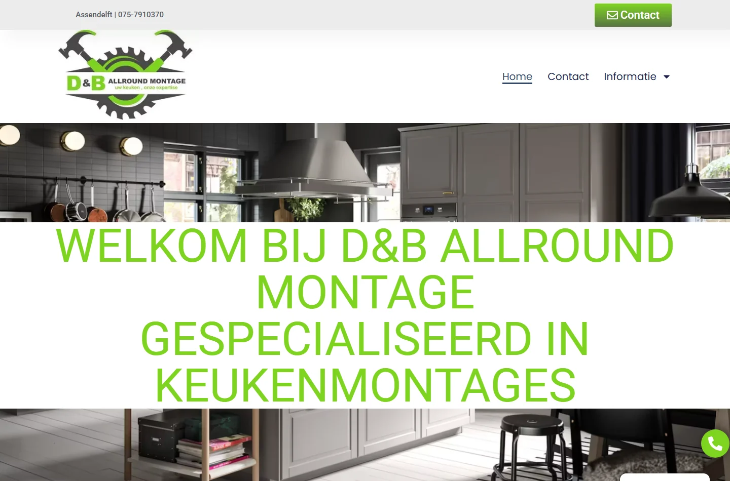 Screenshot van D&B Allround Montage